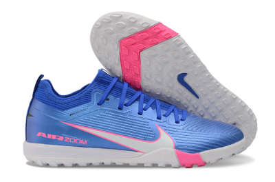 Nike Air Zoom Mercurial Vapor 16 Pro TF Artificial Turf Soccer Shoes - Blue/Baltic Blue/Pink Blast