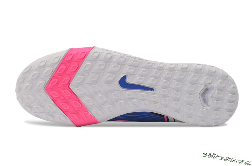 Nike Air Zoom Mercurial Vapor 16 Pro TF Artificial Turf Soccer Shoes - Blue/Baltic Blue/Pink Blast 6