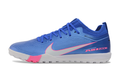 Nike Air Zoom Mercurial Vapor 16 Pro TF Artificial Turf Soccer Shoes - Blue/Baltic Blue/Pink Blast