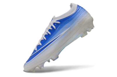 Nike Air Zoom Mercurial Vapor 17 Elite FG Firm Ground Soccer Cleats - Blue/Photo Blue/White