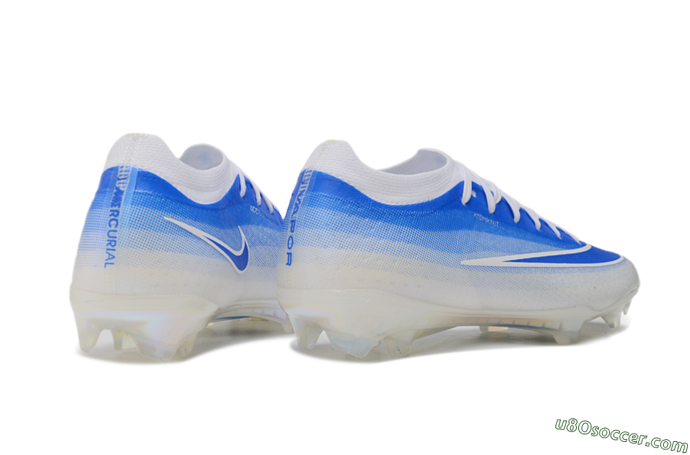 Nike Air Zoom Mercurial Vapor 17 Elite FG Firm Ground Soccer Cleats - Blue/Photo Blue/White 6