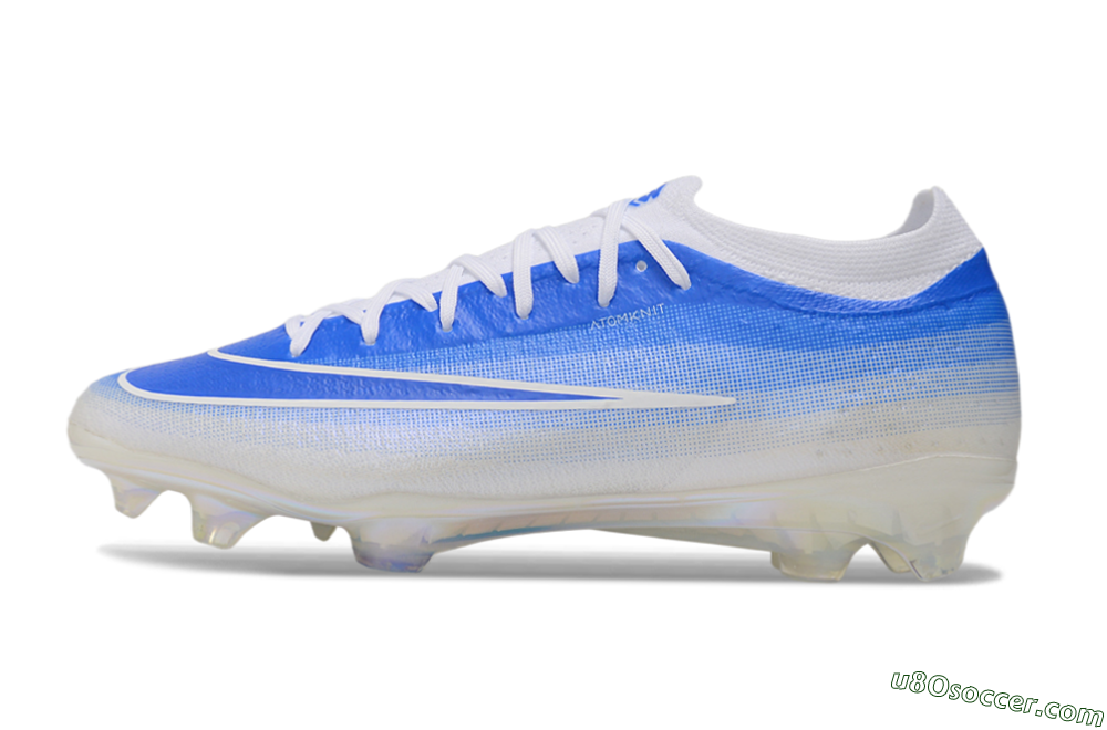 Nike Air Zoom Mercurial Vapor 17 Elite FG Firm Ground Soccer Cleats - Blue/Photo Blue/White 2