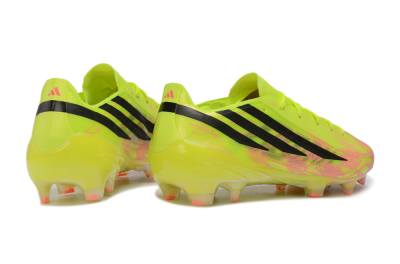 Adidas F50 Hyperfast Elite FG Firm Ground Soccer Cleats - Yellow/Solar Yellow/Lucid Pink