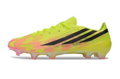 Adidas F50 Hyperfast Elite FG Firm Ground Soccer Cleats - Yellow/Solar Yellow/Lucid Pink