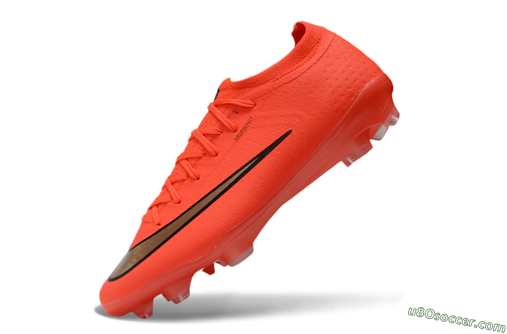 Nike Air Zoom Mercurial Vapor 17 Elite FG Firm Ground Soccer Cleats - Orange/Bright Crimson/Metallic Bronze 4