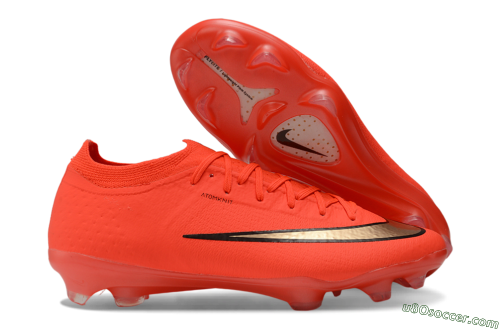 Nike Air Zoom Mercurial Vapor 17 Elite FG Firm Ground Soccer Cleats - Orange/Bright Crimson/Metallic Bronze 1