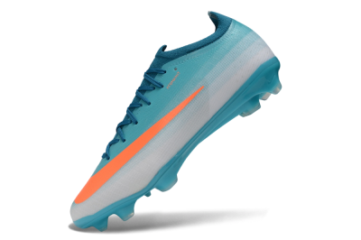 Nike Air Zoom Mercurial Vapor 17 Elite FG Firm Ground Soccer Cleats - Blue/Turquoise Blue/Bright Orange