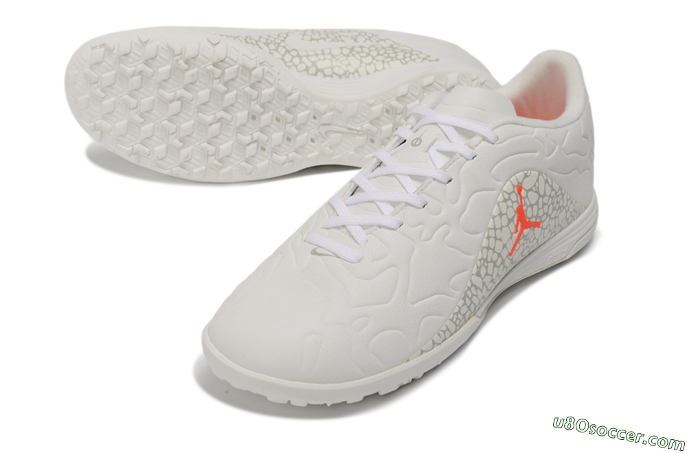 Nike Tiempo Legend 11 Elite TF Artificial Turf Soccer Shoes - White/Summit White/Bright Crimson 3