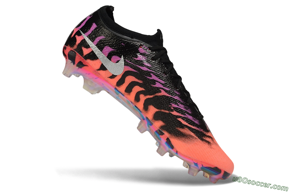 Nike Air Zoom Mercurial Vapor 17 Elite AG Artificial Grass Soccer Cleats - Orange/Sunset Glow/Metallic Silver 5