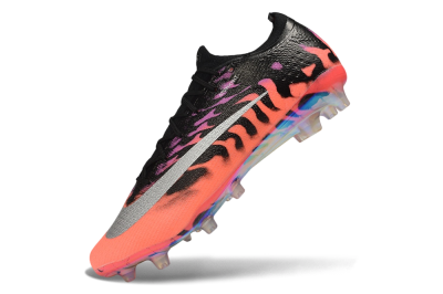 Nike Air Zoom Mercurial Vapor 17 Elite AG Artificial Grass Soccer Cleats - Orange/Sunset Glow/Metallic Silver