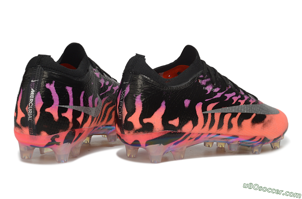 Nike Air Zoom Mercurial Vapor 17 Elite AG Artificial Grass Soccer Cleats - Orange/Sunset Glow/Metallic Silver 7