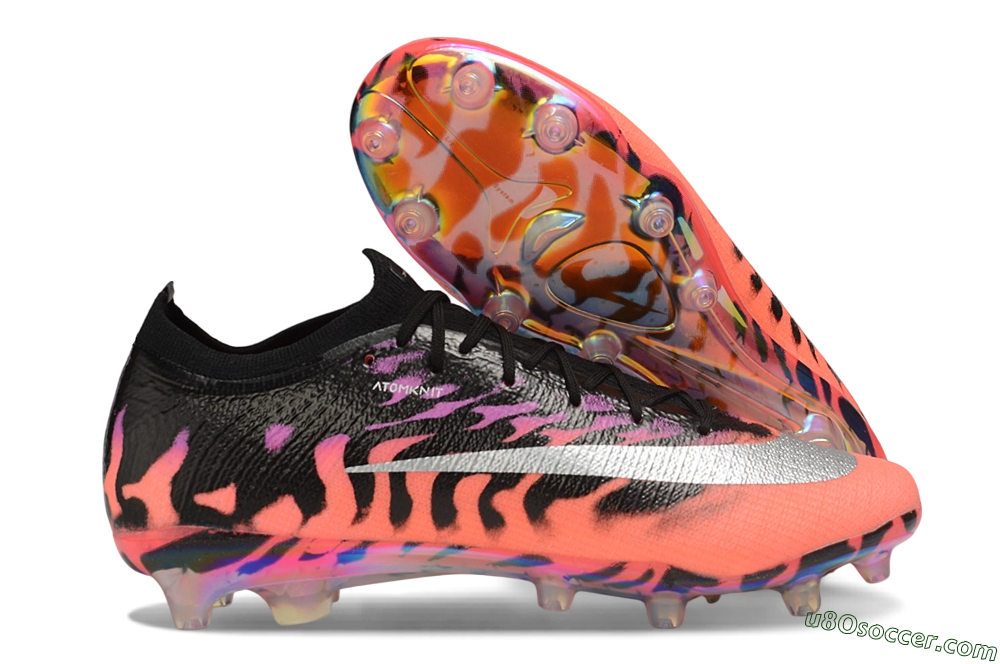 Nike Air Zoom Mercurial Vapor 17 Elite AG Artificial Grass Soccer Cleats - Orange/Sunset Glow/Metallic Silver 1