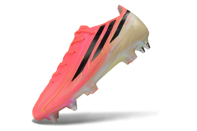 Adidas F50 Hyperfast Elite SG Soft Ground Soccer Cleats - Pink/Solar Pink/Off White