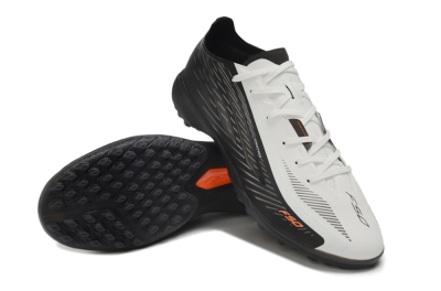 Adidas F50 Hyperfast Elite TF Artificial Turf Soccer Shoes - Black/Core Black/Cloud White
