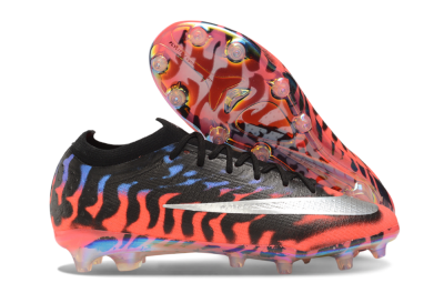 Nike Air Zoom Mercurial Vapor 17 Elite AG Artificial Grass Soccer Cleats - Black/Black/Bright Crimson