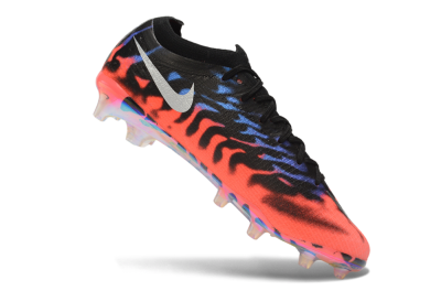 Nike Air Zoom Mercurial Vapor 17 Elite AG Artificial Grass Soccer Cleats - Black/Black/Bright Crimson