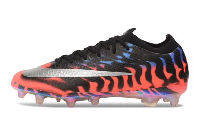 Nike Air Zoom Mercurial Vapor 17 Elite AG Artificial Grass Soccer Cleats - Black/Black/Bright Crimson