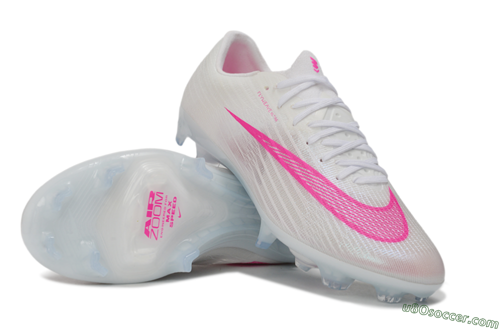 Nike Air Zoom Mercurial Superfly 11 Elite FG Firm Ground Soccer Cleats - White/White/Hyper Pink 0