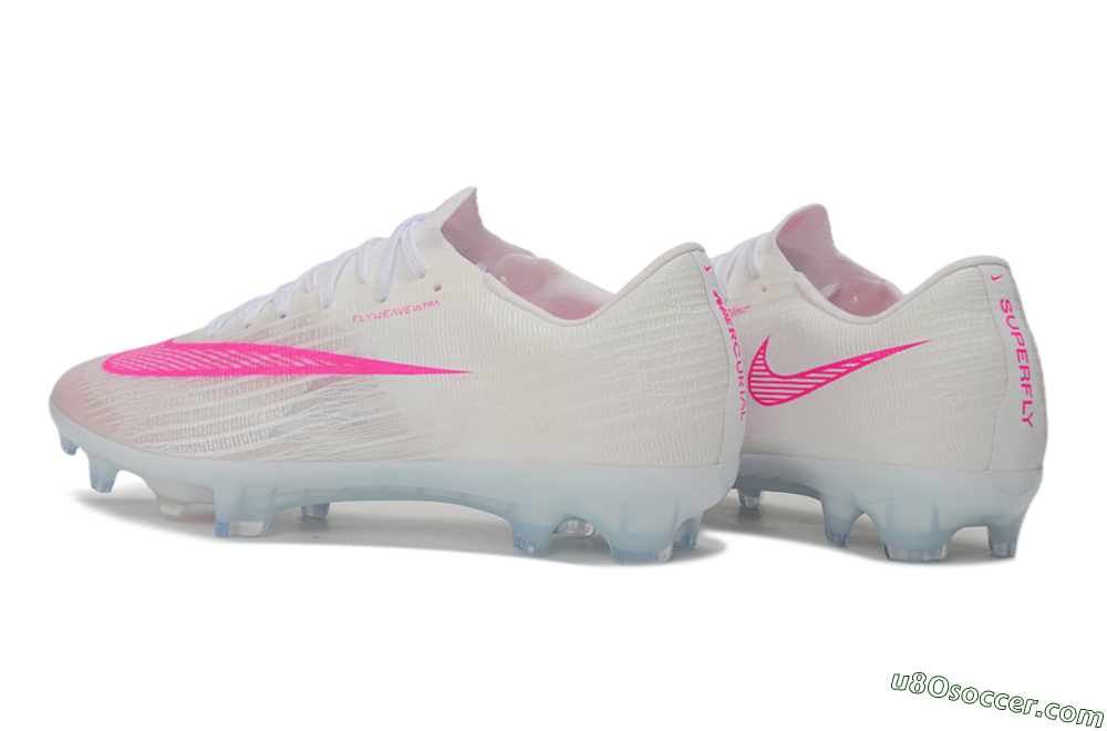 Nike Air Zoom Mercurial Superfly 11 Elite FG Firm Ground Soccer Cleats - White/White/Hyper Pink 4