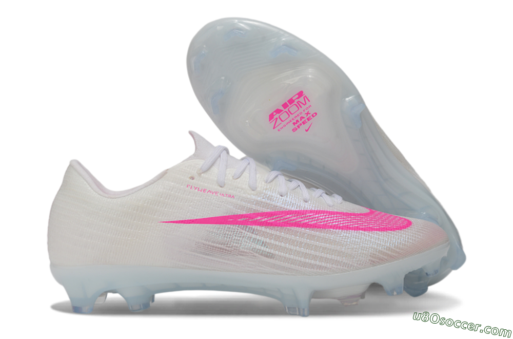 Nike Air Zoom Mercurial Superfly 11 Elite FG Firm Ground Soccer Cleats - White/White/Hyper Pink 1