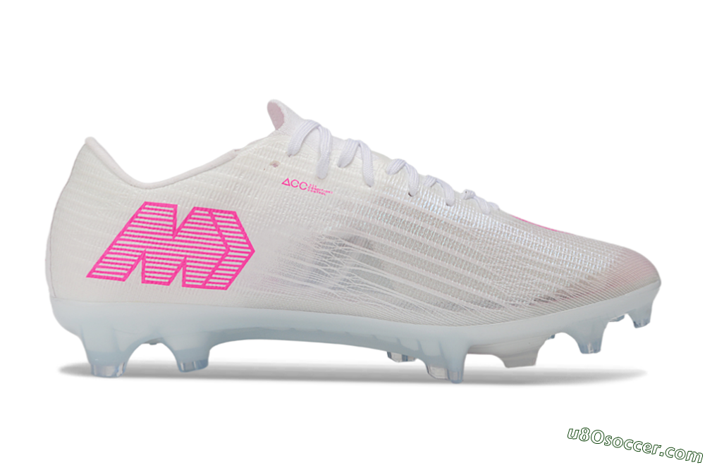Nike Air Zoom Mercurial Superfly 11 Elite FG Firm Ground Soccer Cleats - White/White/Hyper Pink 5