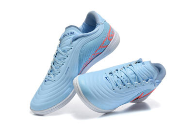 Nike Tiempo Street Gato IC Indoor & Futsal Soccer Shoes - Blue/Baltic Blue/Bright Crimson