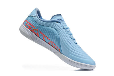 Nike Tiempo Street Gato IC Indoor & Futsal Soccer Shoes - Blue/Baltic Blue/Bright Crimson