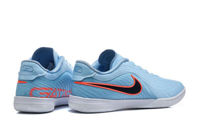 Nike Tiempo Street Gato IC Indoor & Futsal Soccer Shoes - Blue/Baltic Blue/Bright Crimson