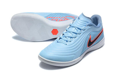 Nike Tiempo Street Gato IC Indoor & Futsal Soccer Shoes - Blue/Baltic Blue/Bright Crimson