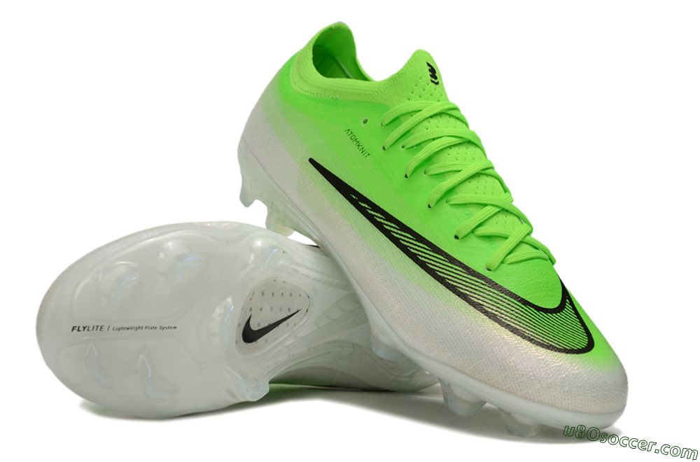 Nike Air Zoom Mercurial Vapor 17 Elite FG Firm Ground Soccer Cleats - Green/Electric Green/White 0