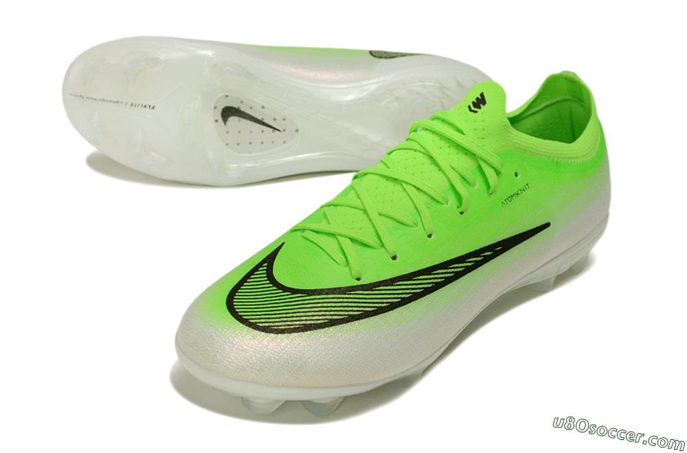 Nike Air Zoom Mercurial Vapor 17 Elite FG Firm Ground Soccer Cleats - Green/Electric Green/White 3