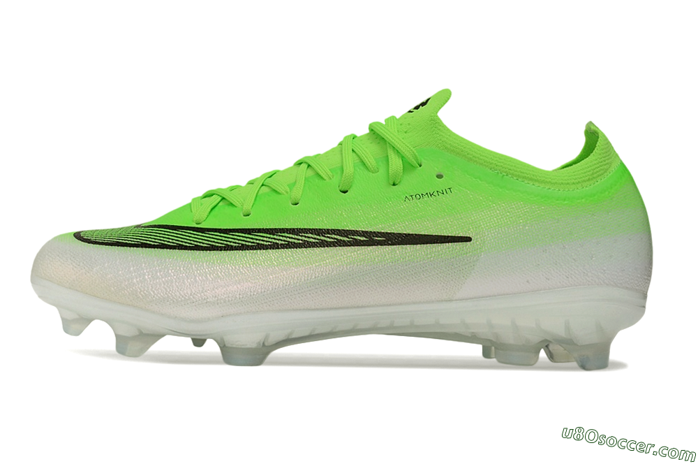 Nike Air Zoom Mercurial Vapor 17 Elite FG Firm Ground Soccer Cleats - Green/Electric Green/White 2