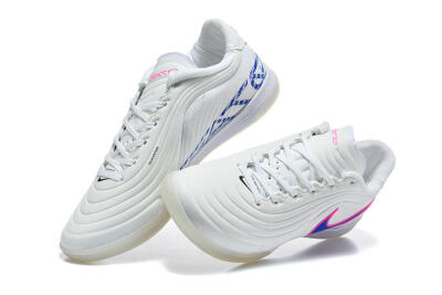 Nike Tiempo Street Gato IC Indoor & Futsal Soccer Shoes - White/Hyper Royal/Hyper Pink