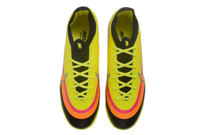 Nike Air Zoom Mercurial Vapor 17 Elite TF Artificial Turf Soccer Shoes - Yellow/Volt/Bright Mango