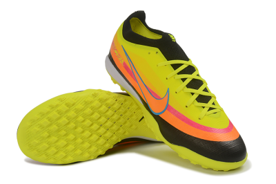 Nike Air Zoom Mercurial Vapor 17 Elite TF Artificial Turf Soccer Shoes - Yellow/Volt/Bright Mango