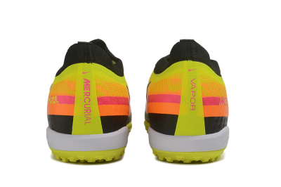 Nike Air Zoom Mercurial Vapor 17 Elite TF Artificial Turf Soccer Shoes - Yellow/Volt/Bright Mango