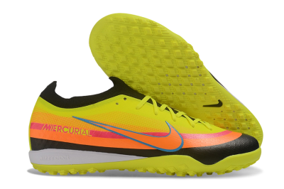 Nike Air Zoom Mercurial Vapor 17 Elite TF Artificial Turf Soccer Shoes - Yellow/Volt/Bright Mango