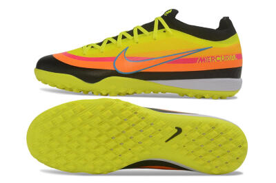 Nike Air Zoom Mercurial Vapor 17 Elite TF Artificial Turf Soccer Shoes - Yellow/Volt/Bright Mango