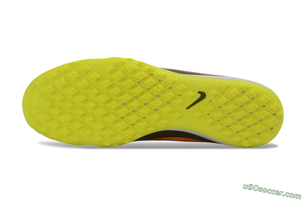 Nike Air Zoom Mercurial Vapor 17 Elite TF Artificial Turf Soccer Shoes - Yellow/Volt/Bright Mango 6