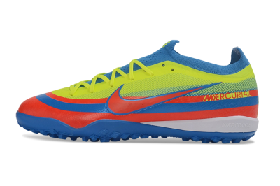 Nike Air Zoom Mercurial Vapor 17 Elite TF Artificial Turf Soccer Shoes - Blue/Volt/Bright Crimson