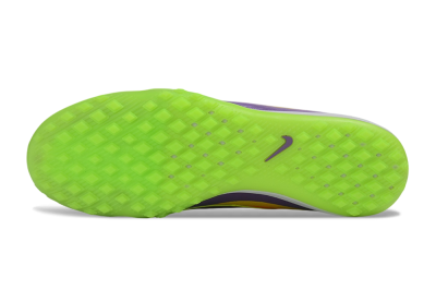 Nike Air Zoom Mercurial Vapor 17 Elite TF Artificial Turf Soccer Shoes - Green/Volt/Purple Pulse