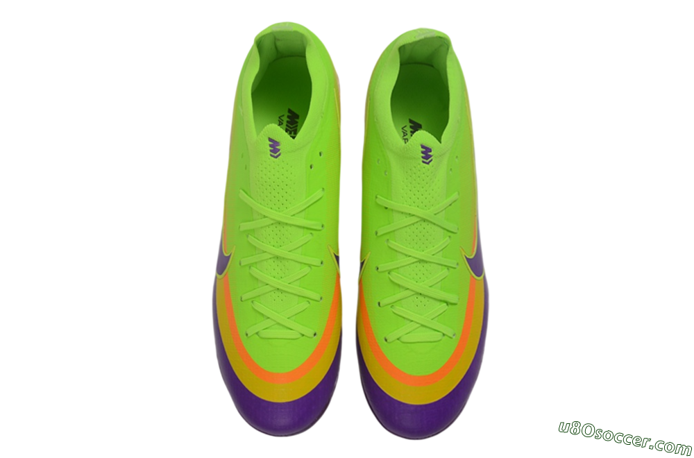 Nike Air Zoom Mercurial Vapor 17 Elite FG Firm Ground Soccer Cleats - Green/Electric Green/Purple Pulse 4