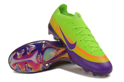 Nike Air Zoom Mercurial Vapor 17 Elite FG Firm Ground Soccer Cleats - Green/Electric Green/Purple Pulse