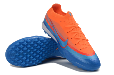 Nike Air Zoom Mercurial Vapor 17 Elite TF Artificial Turf Soccer Shoes - Orange/Bright Orange/Royal Blue