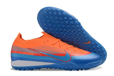Nike Air Zoom Mercurial Vapor 17 Elite TF Artificial Turf Soccer Shoes - Orange/Bright Orange/Royal Blue