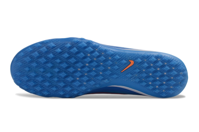 Nike Air Zoom Mercurial Vapor 17 Elite TF Artificial Turf Soccer Shoes - Orange/Bright Orange/Royal Blue