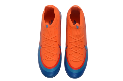 Nike Air Zoom Mercurial Vapor 17 Elite FG Firm Ground Soccer Cleats - Orange/Bright Orange/Royal Blue