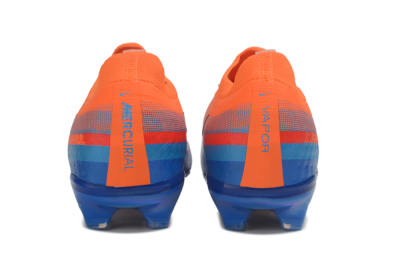 Nike Air Zoom Mercurial Vapor 17 Elite FG Firm Ground Soccer Cleats - Orange/Bright Orange/Royal Blue
