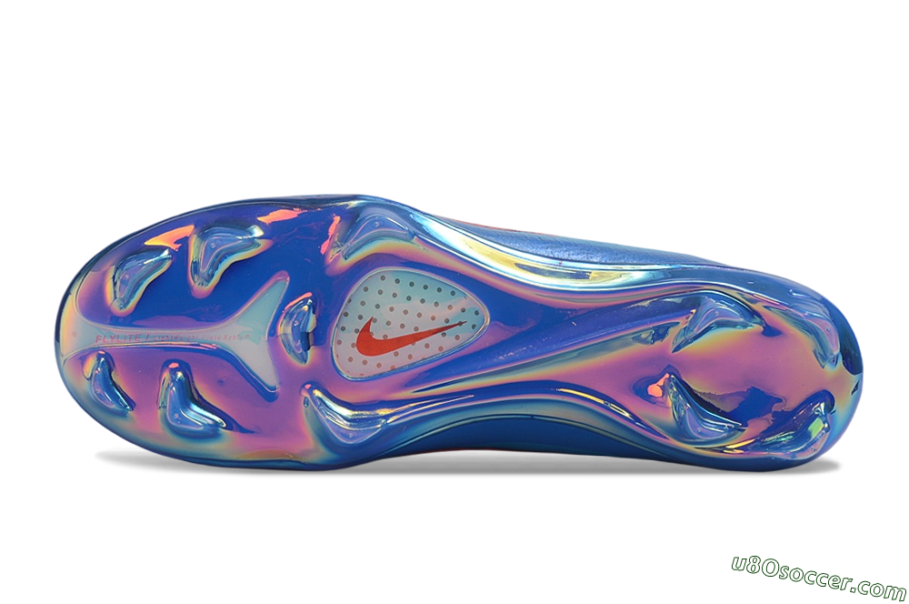 Nike Air Zoom Mercurial Vapor 17 Elite FG Firm Ground Soccer Cleats - Orange/Bright Orange/Royal Blue 6