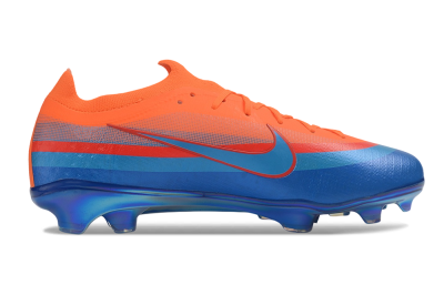 Nike Air Zoom Mercurial Vapor 17 Elite FG Firm Ground Soccer Cleats - Orange/Bright Orange/Royal Blue